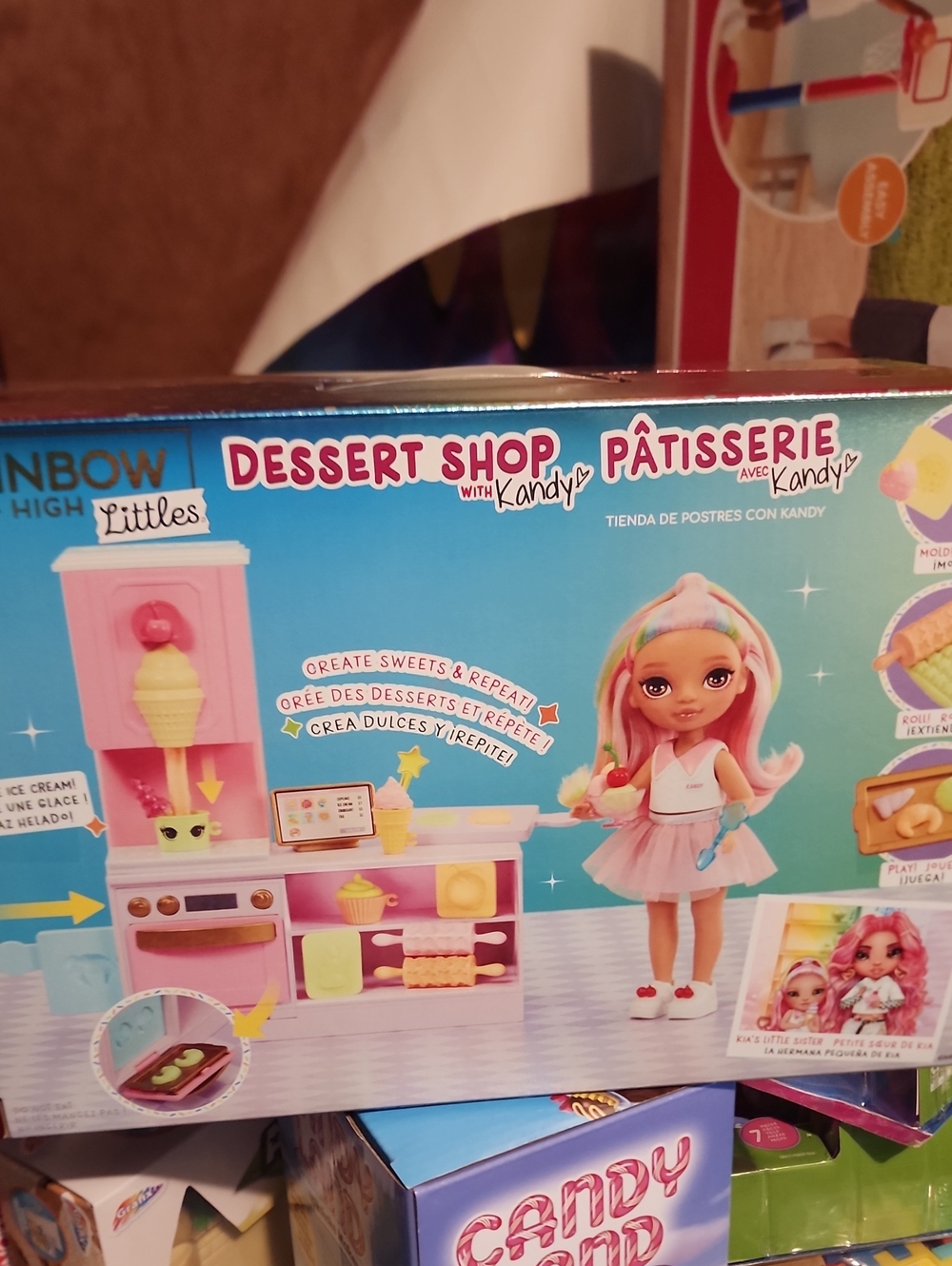 Dessert Shop Playset with Kandy - Pink